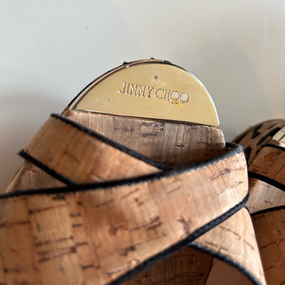 Jimmy Choo cork wedges - Picture 7 of 7